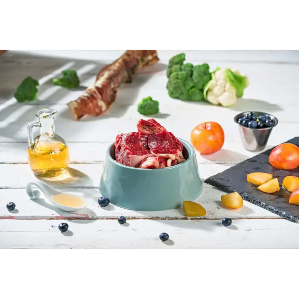 Osso Di Costola Di Manzo 100% Naturale Per Cani &ndash; 150g, Masticazione Lunga Durata Da Bovino Allevato A Erba, Ideale Per Masticatori Aggressivi