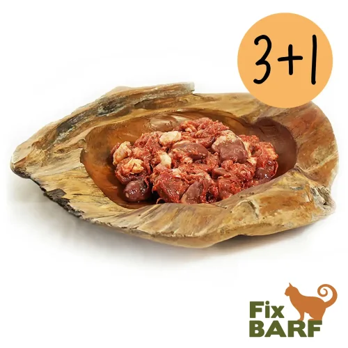 Buy 4, Pay for 3: Fix-BARF® Poultry Complete Menu