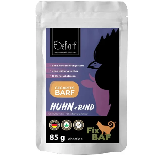 Huhn & Rind Komplettmenü - Fix-BAF® (gegart)