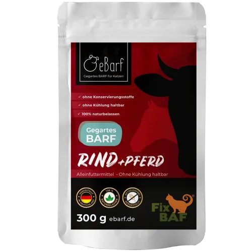 Rind & Pferd Komplettmenü - Fix-BAF® (gegart)